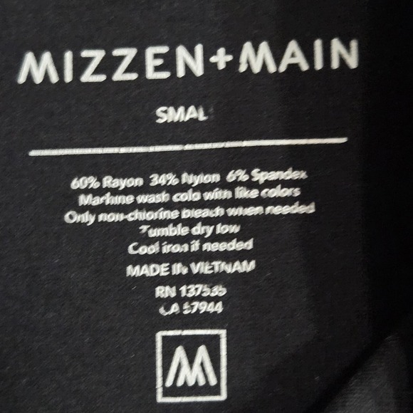 Mizzen+Main Proflex Hoodie in Black Small Performance Golf Outdoor‎ Running - Picture 6 of 10